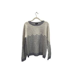 Fate Chevron Knit Sweater Cream‎ & Lavender. Size XXL NWOT